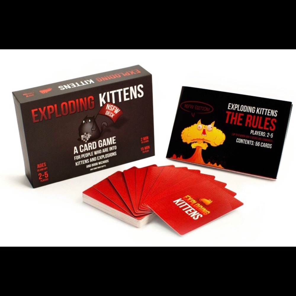 Exploding Kittens NSFW game
